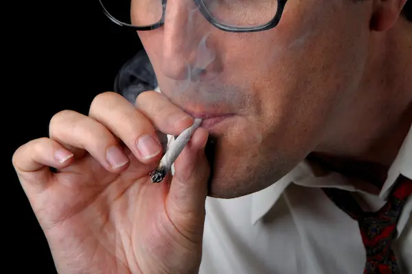 tenant is smoking weed